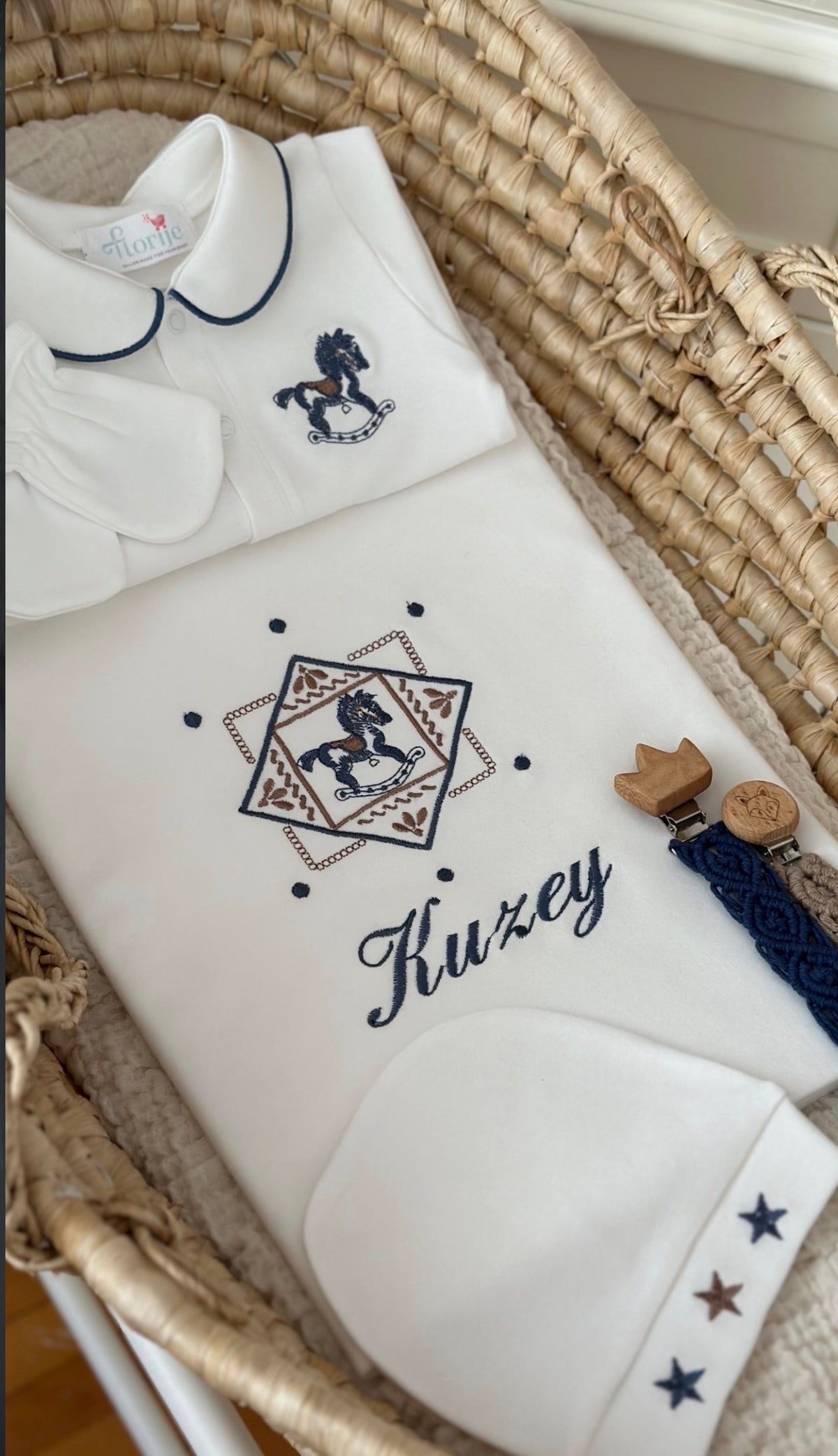 Carousel Cotton Hospital Discharge Set