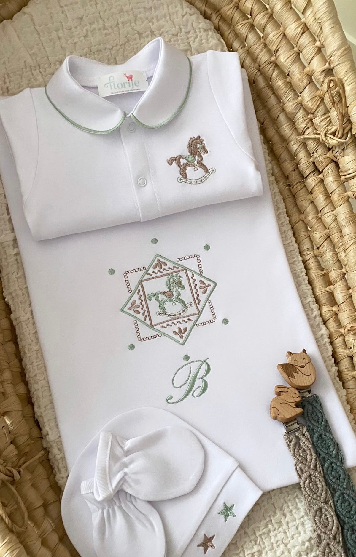 Carousel Cotton Hospital Discharge Set