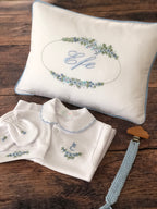 Belcekız Model Decorative Baby Pillow - Blue