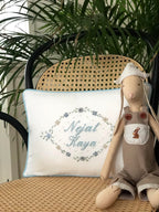 Lily Model Decorative Baby Pillow - Blue