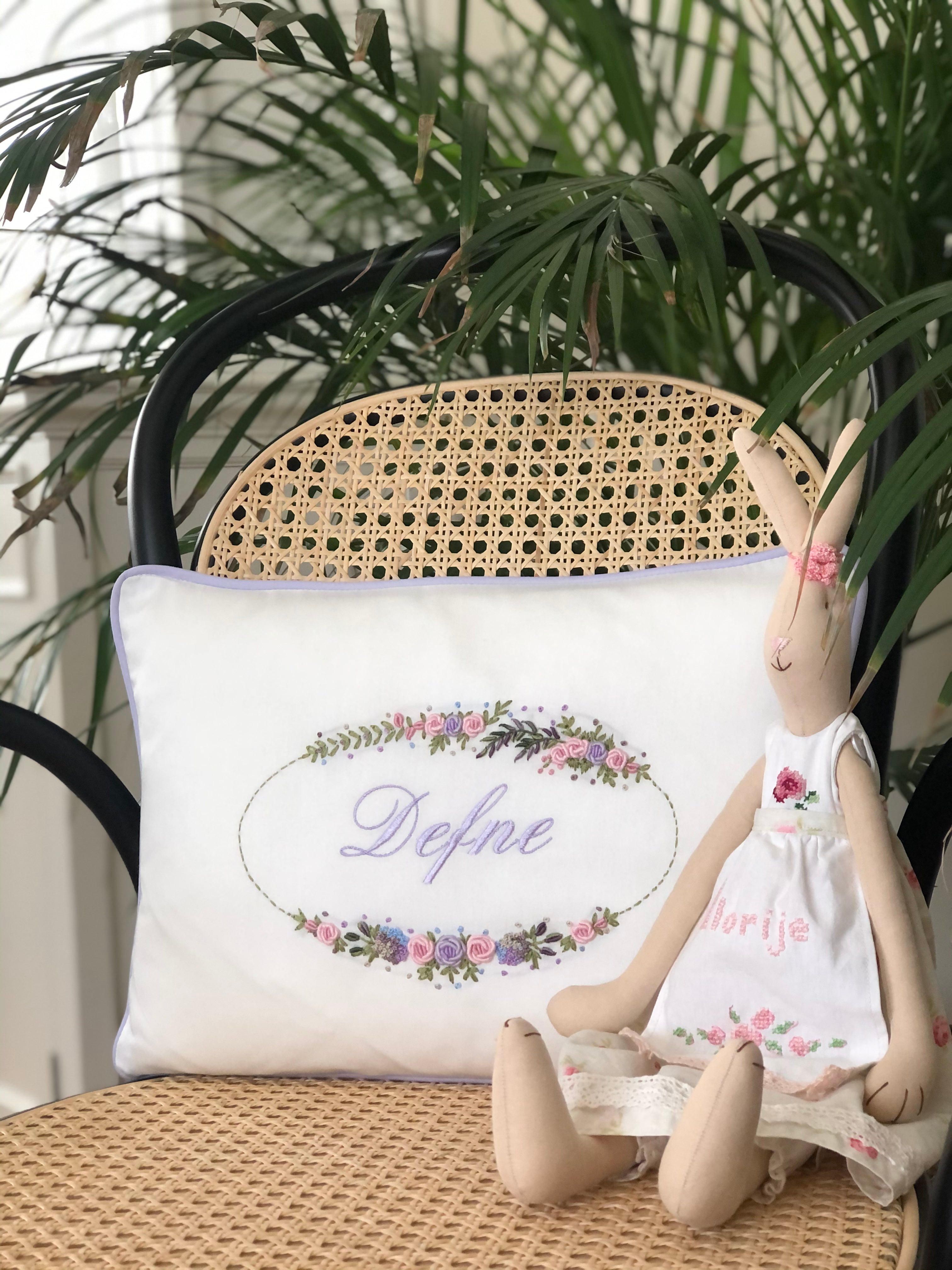 Belcekız Model Decorative Baby Pillow