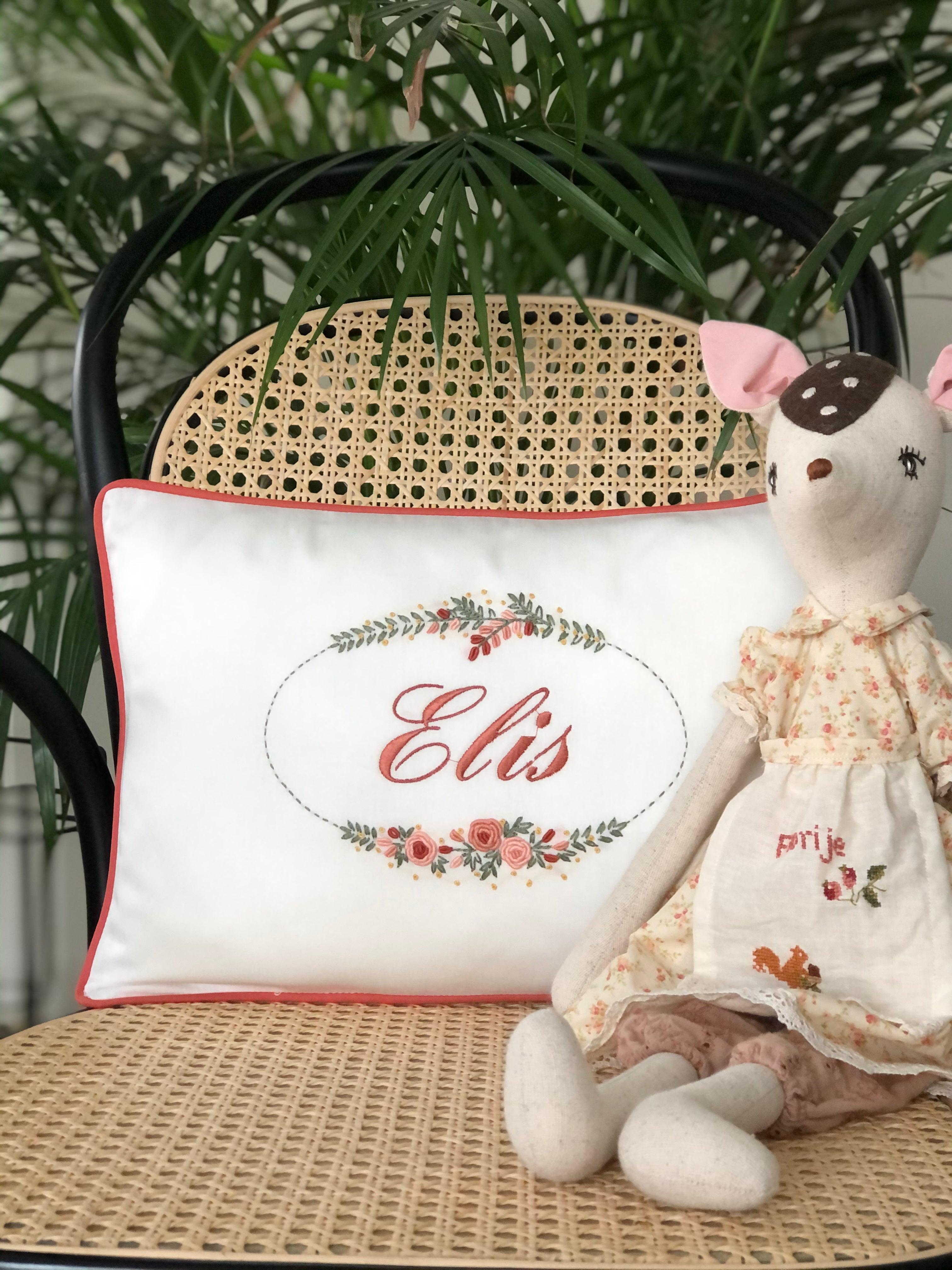 Atlas Model Decorative Baby Pillow - Tile