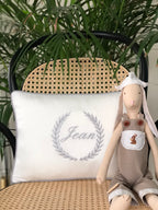 Wreath Pattern Decorative Baby Pillow