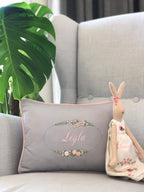 Atlas Model Dekoratif Bebek Yastığı - Somon