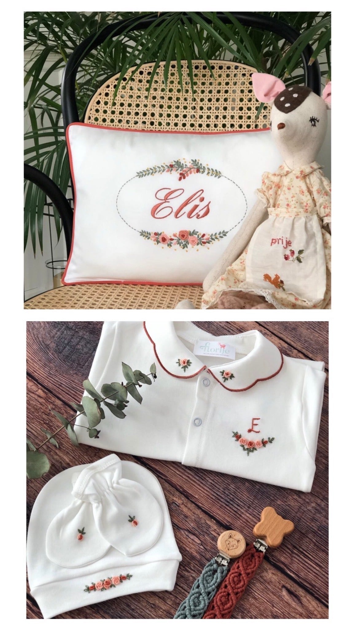 Atlas Serisi Hastane Çıkışı Seti - Kiremit