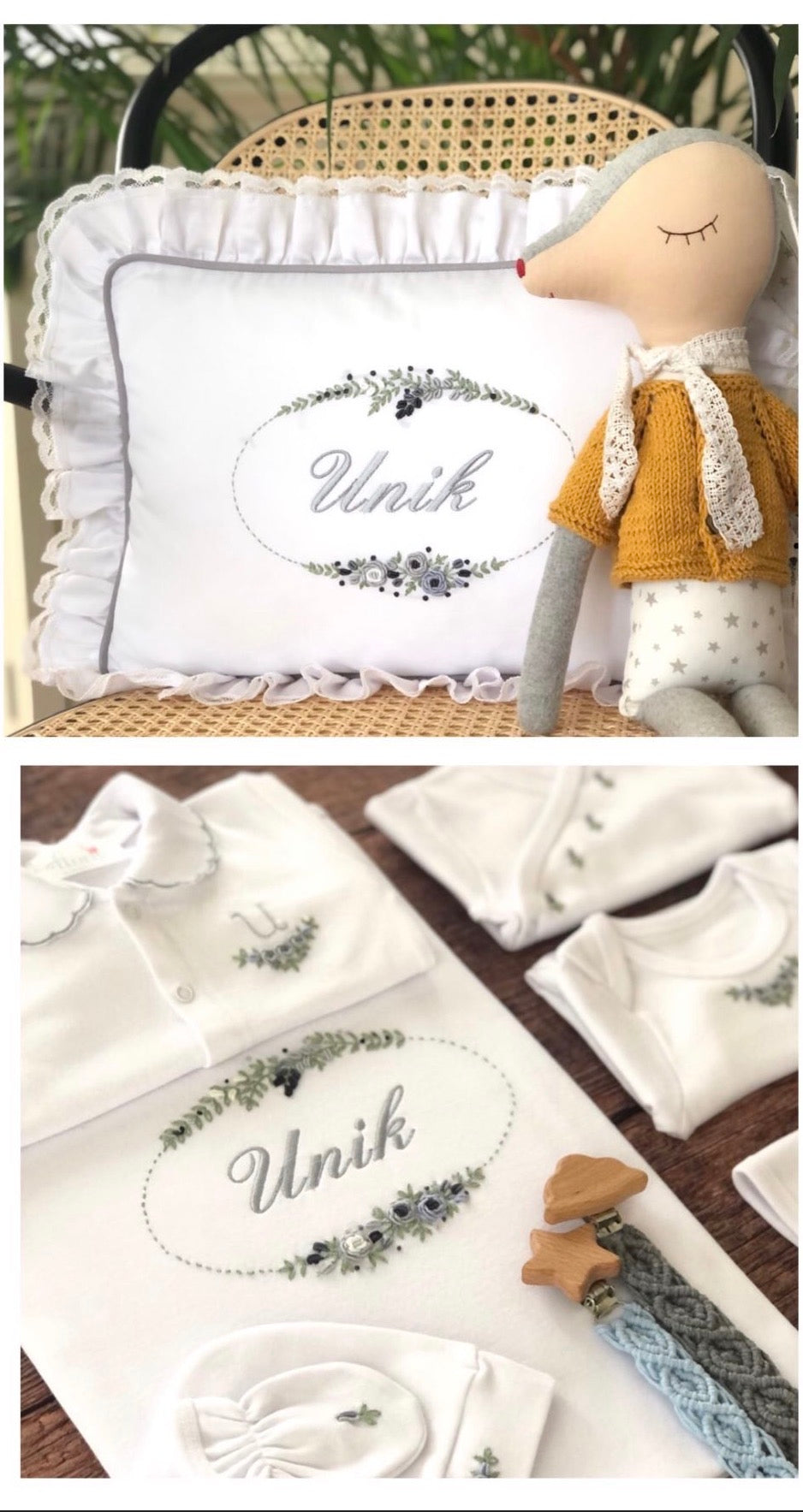 Atlas Serisi Hastane Çıkışı Seti - Gri