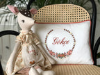 Hydrangea Model Decorative Baby Pillow - Tile
