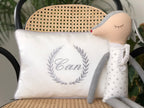 Wreath Pattern Decorative Baby Pillow