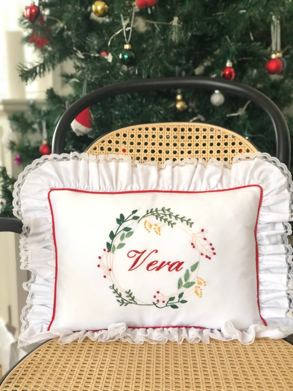 New Year's Model Decorative Baby Pillow