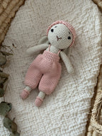 Amigurumi Sevimli Bebek Uyku Arkadaşı Gül Kurusu