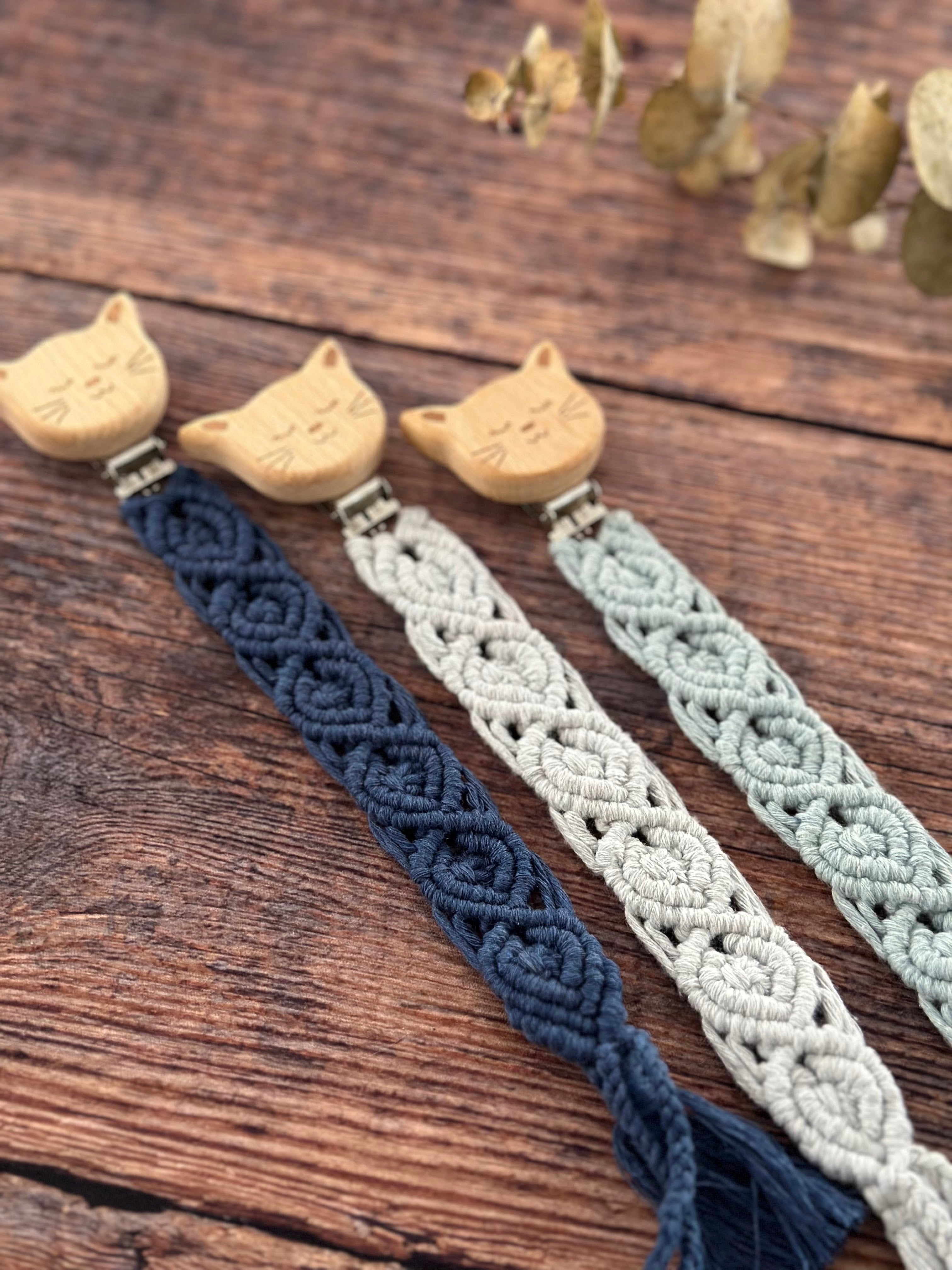 Makrome Emzik Askısı - El Yapımı