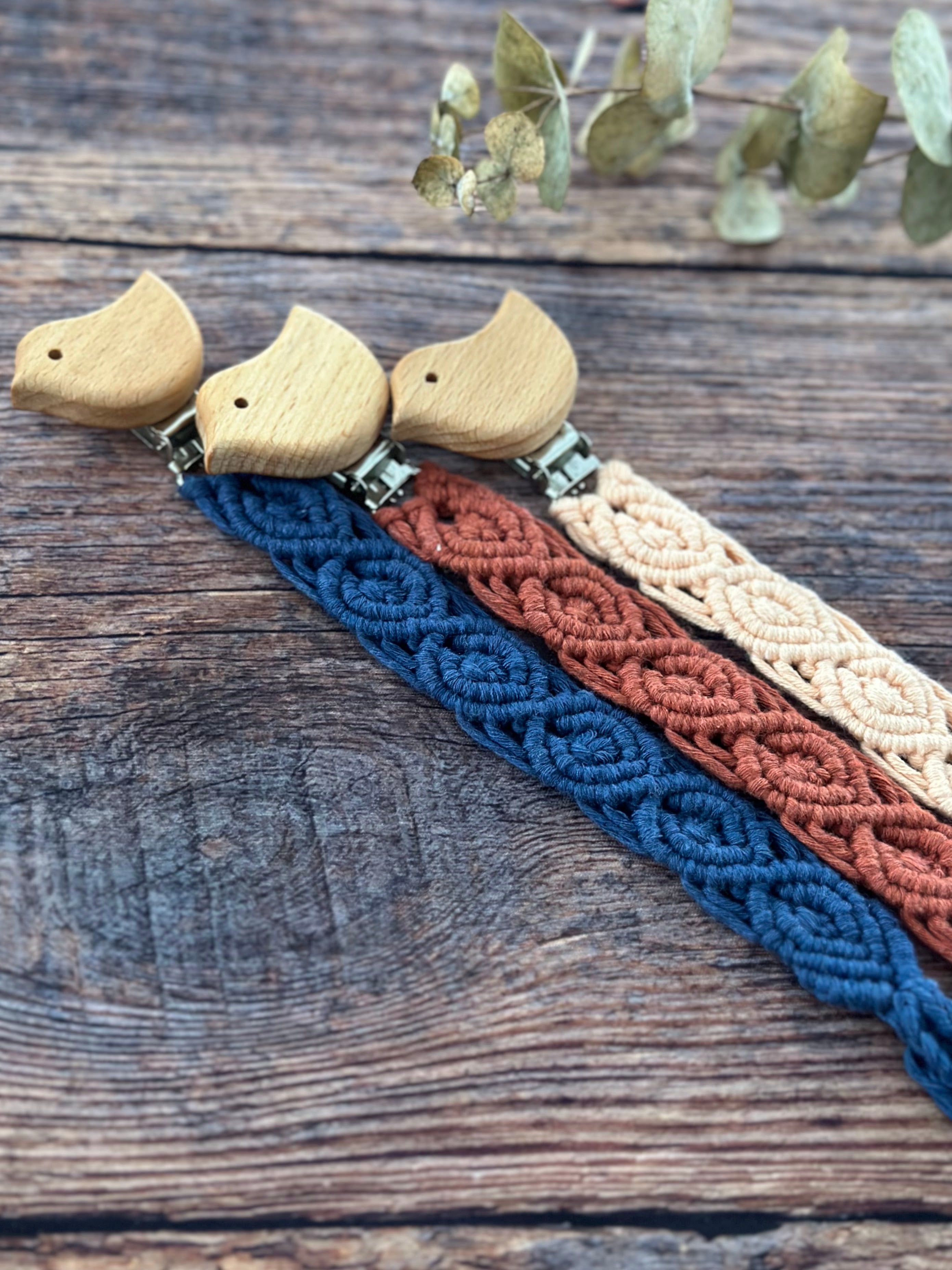 Makrome Emzik Askısı - El Yapımı