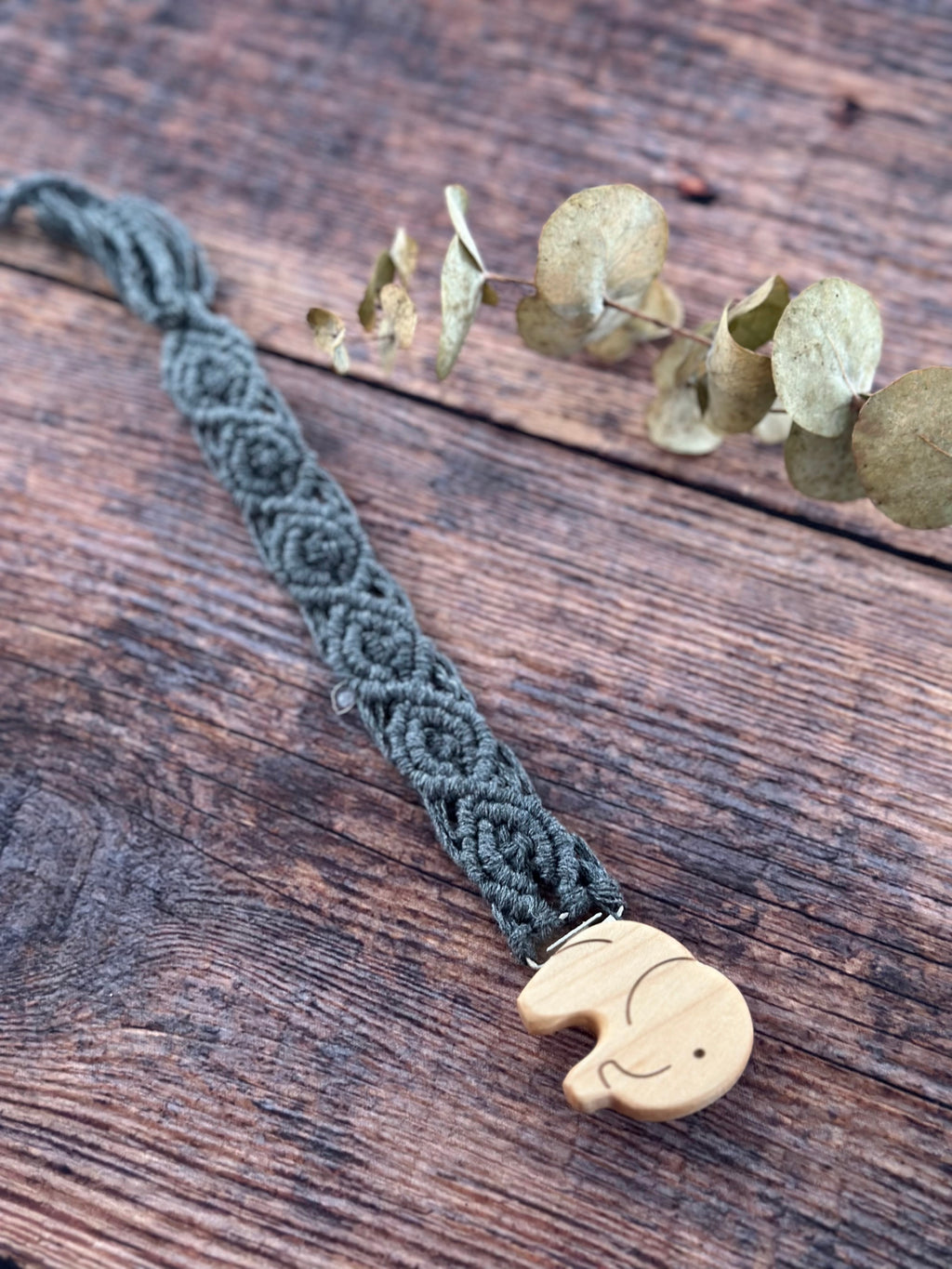 Makrome Emzik Askısı - El Yapımı