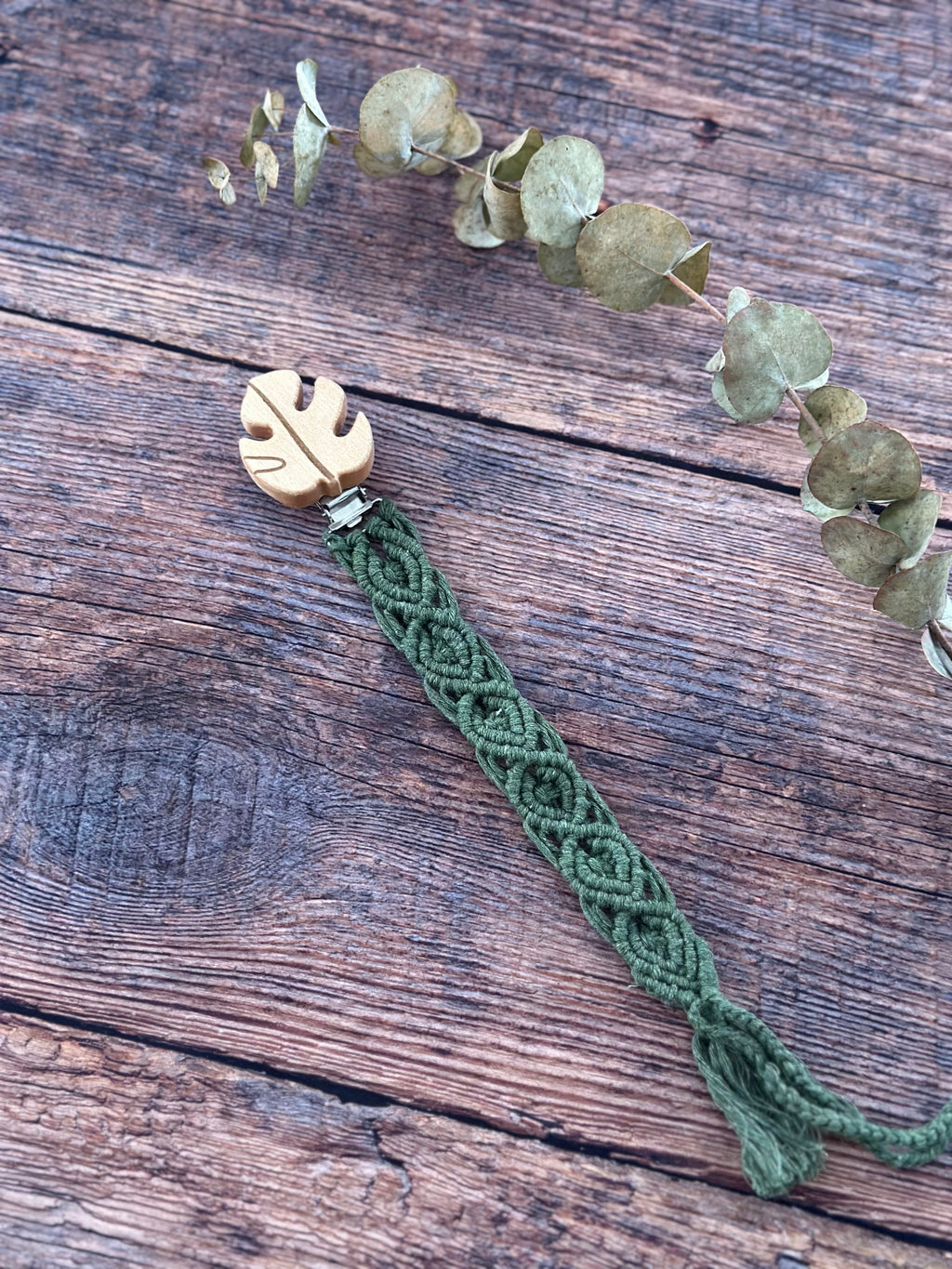 Makrome Emzik Askısı - El Yapımı