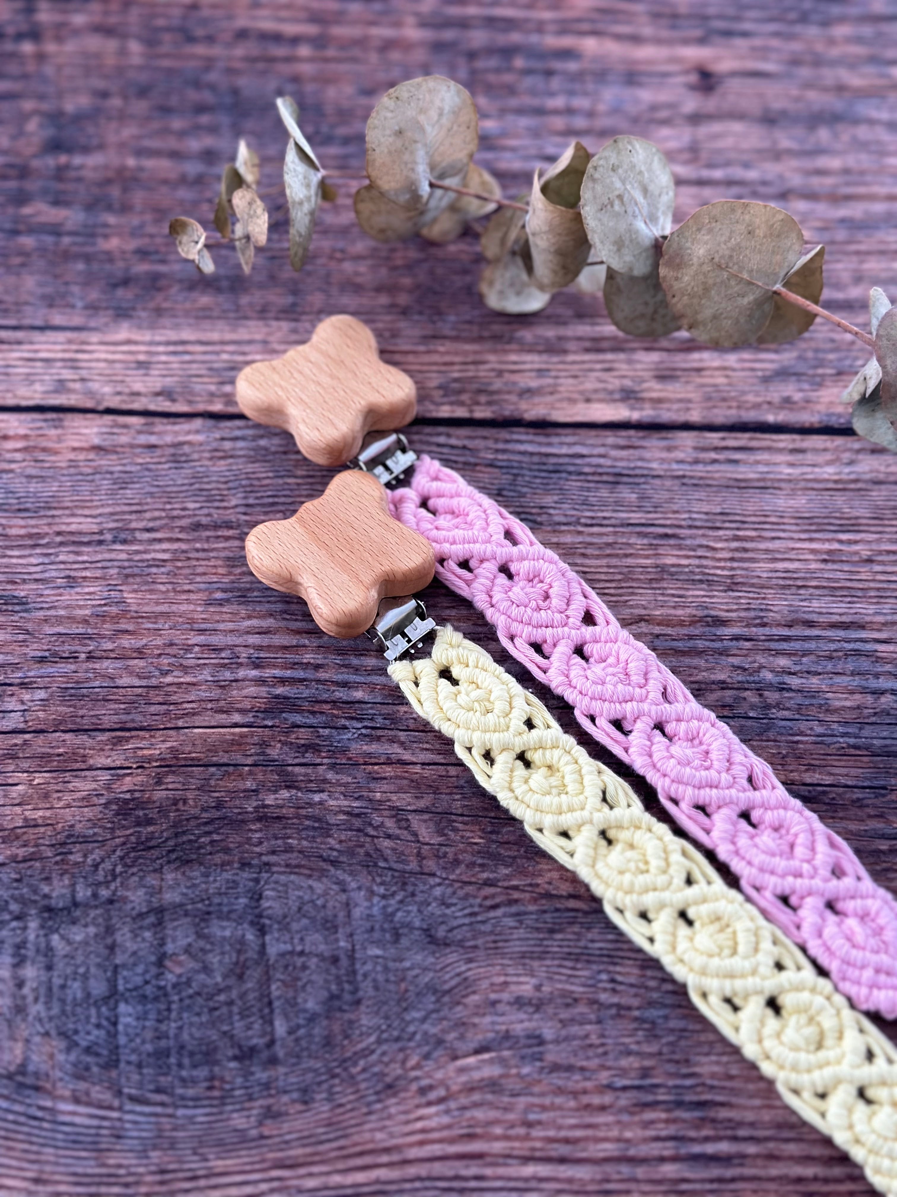 Makrome Emzik Askısı - El Yapımı