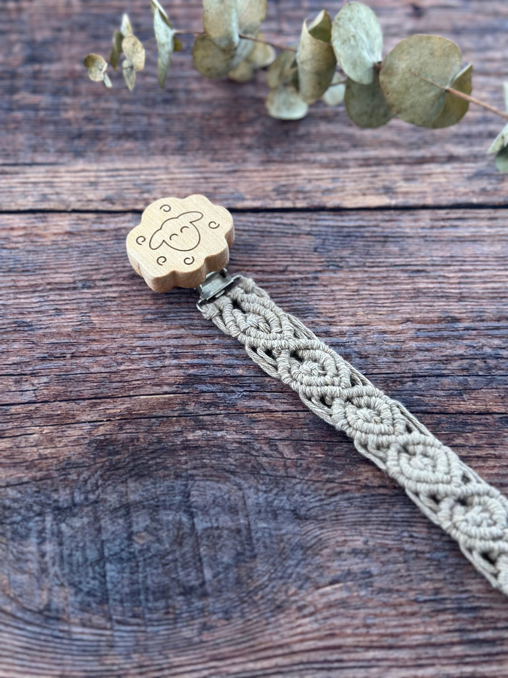 Makrome Emzik Askısı - El Yapımı