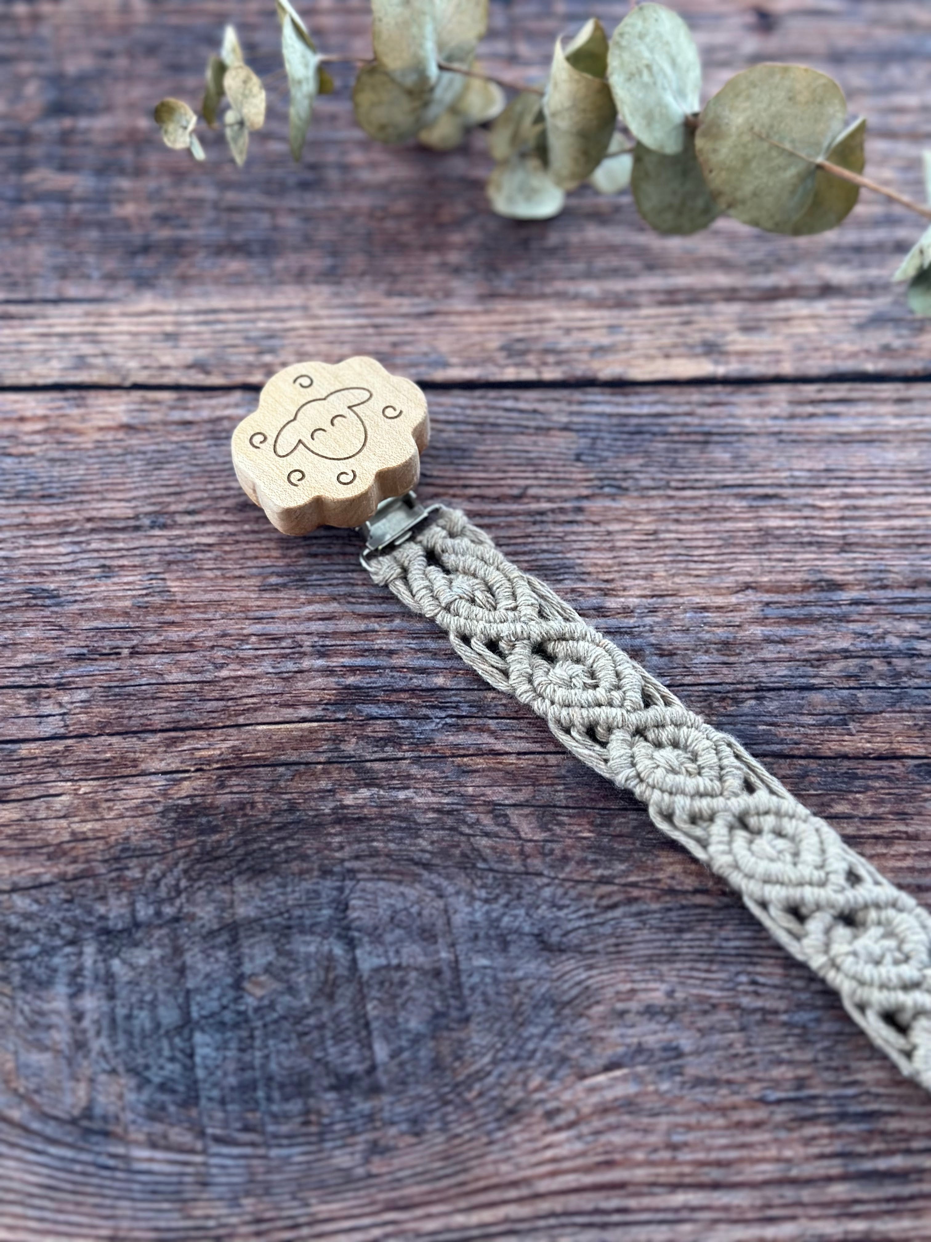 Makrome Emzik Askısı - El Yapımı