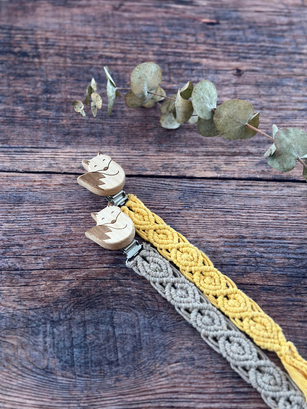 Makrome Emzik Askısı - El Yapımı