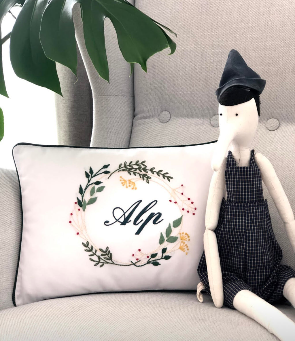 New Year's Model Decorative Baby Pillow