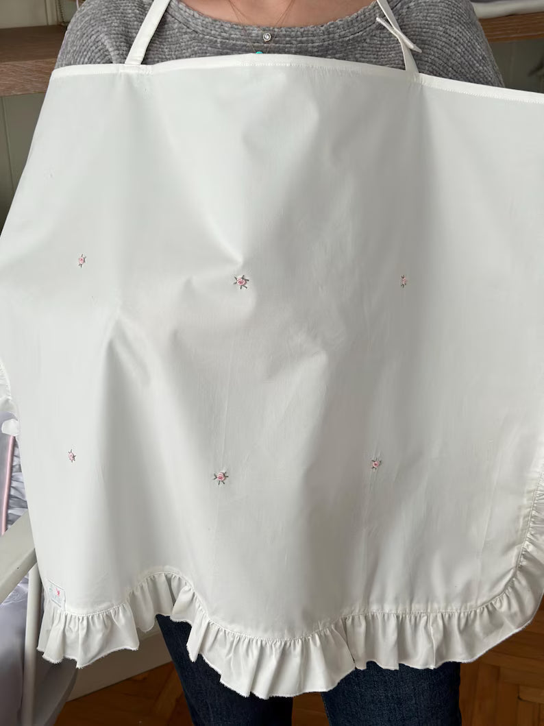 Emzirme Örtüsü El İşi İşlemeli