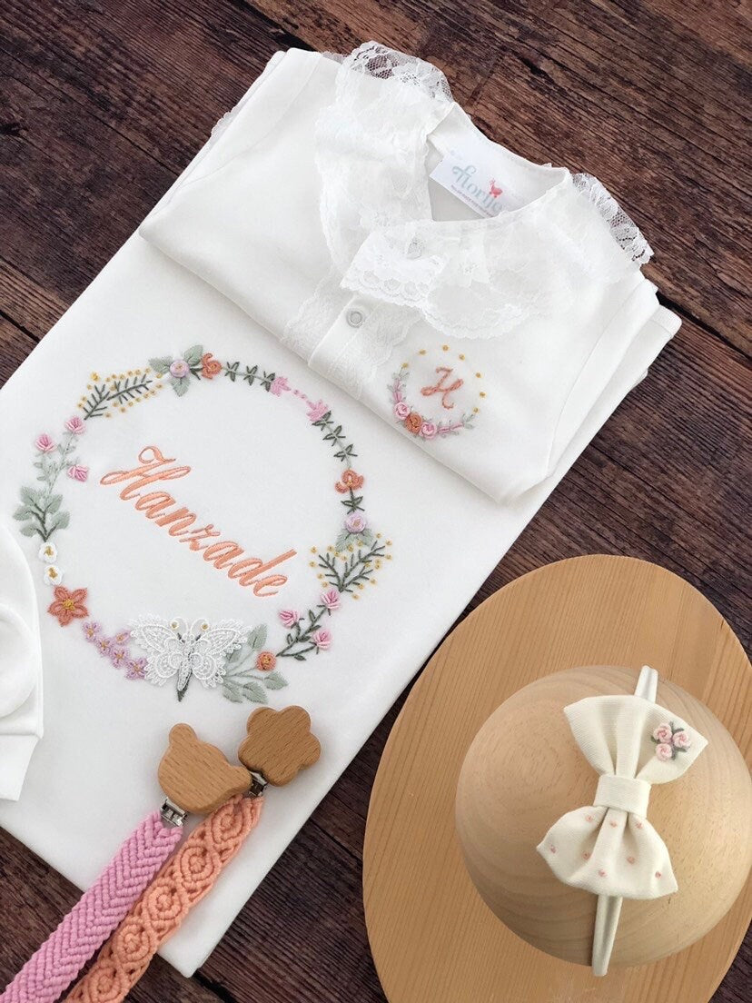 Kelebek Rüyası Hastane Çıkışı Seti - Turuncu