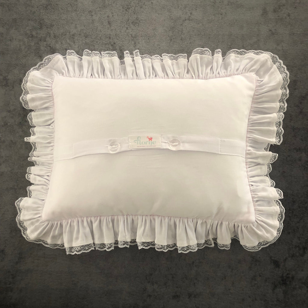 Fiyonklu Harfler Dekoratif Bebek Yastığı