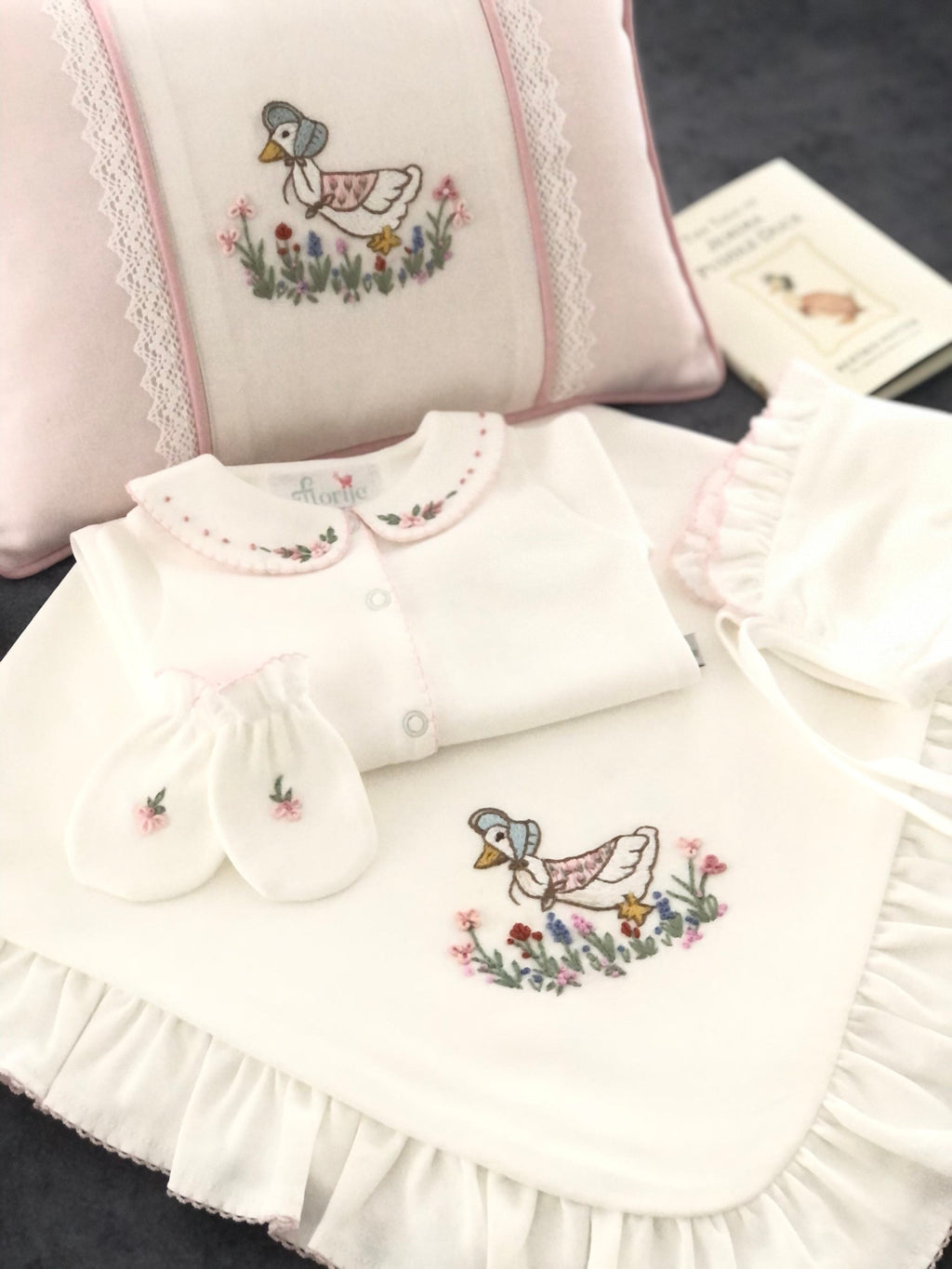 Jemima Puddle Duck Organik Yenidoğan Seti