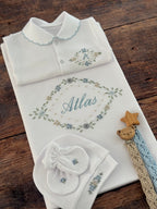 Lily Serisi Hastane Çıkışı Seti Mavi