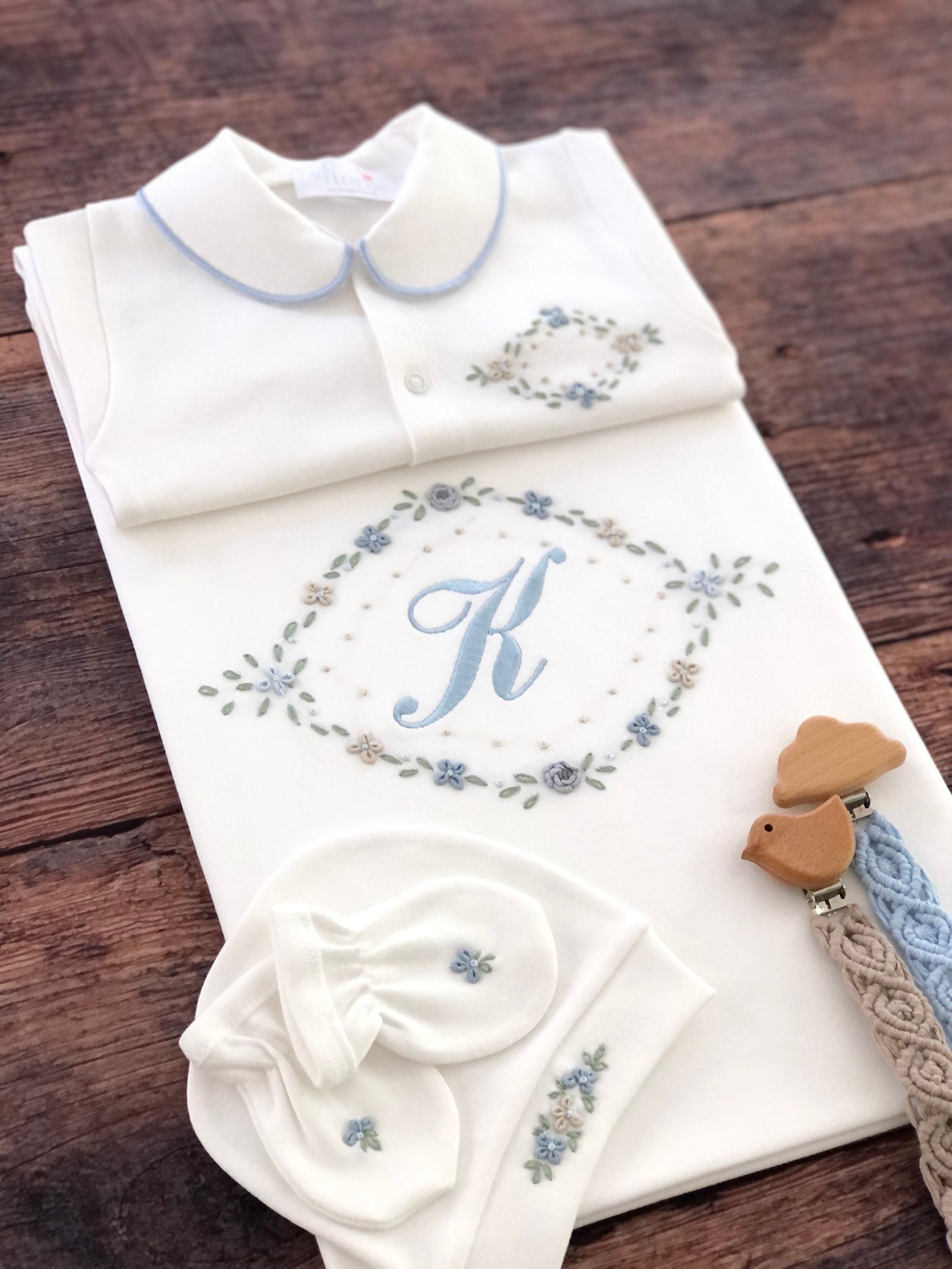 Lily Serisi Hastane Çıkışı Seti Mavi