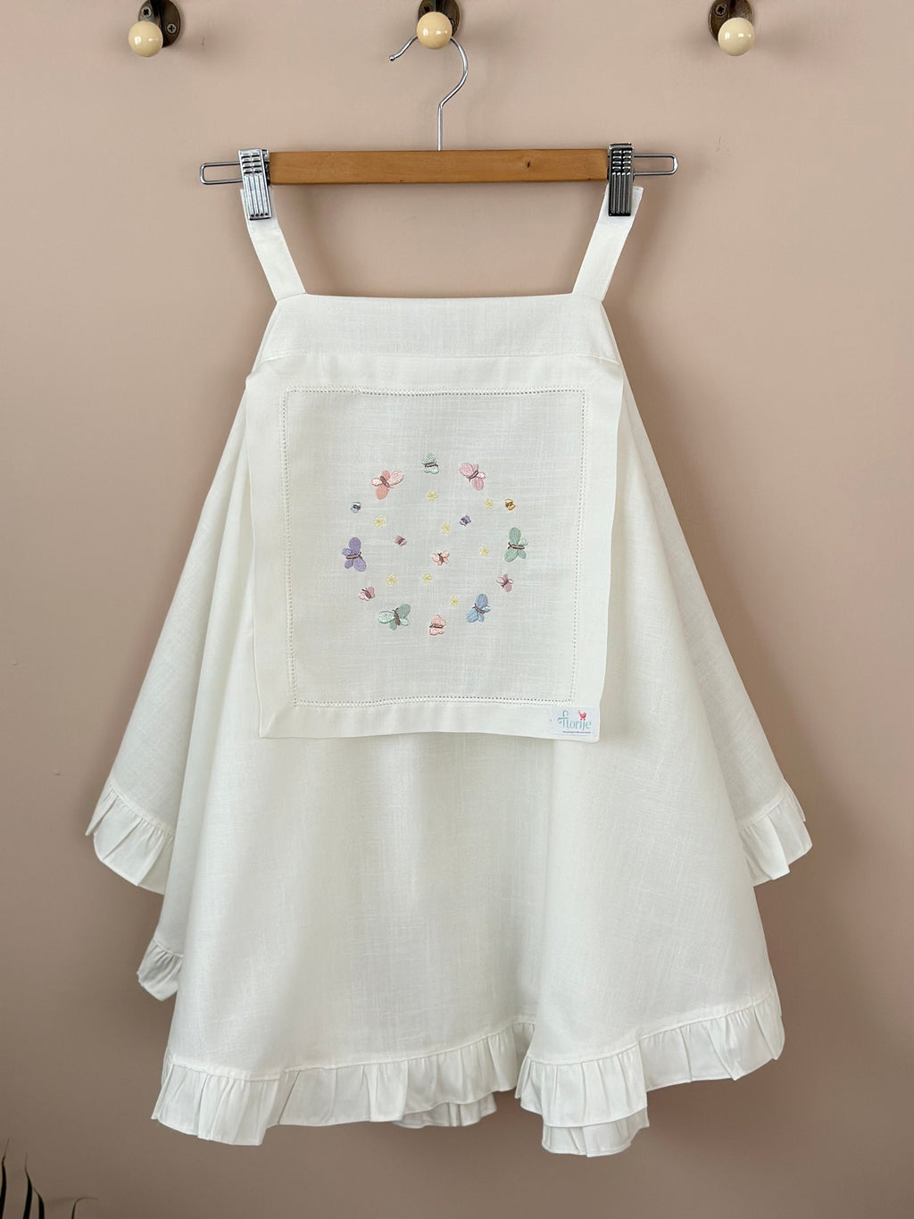 Butterfly Keten Puset Örtüsü