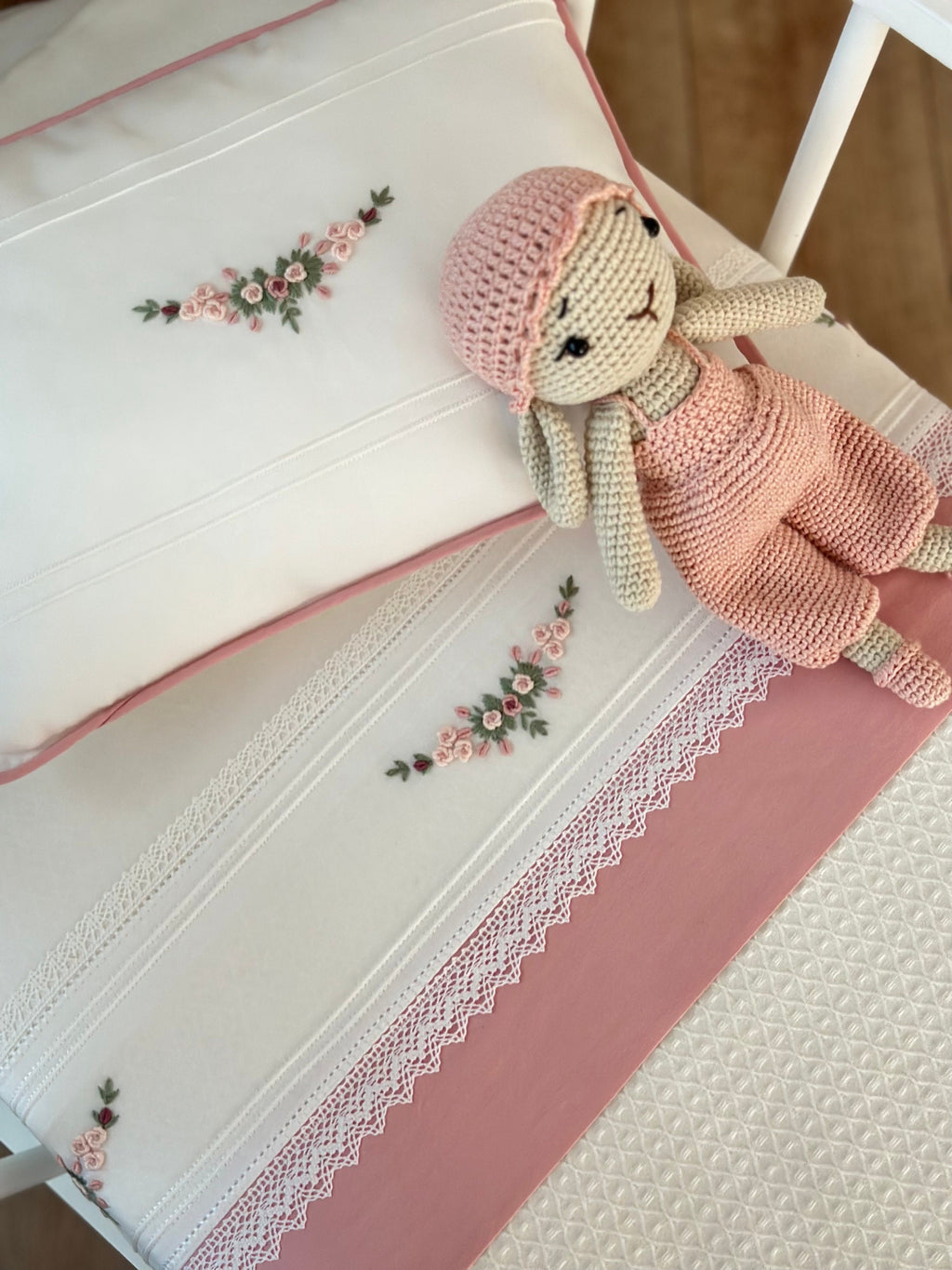 Dusty Rose Gül Kurusu Pike Takımı