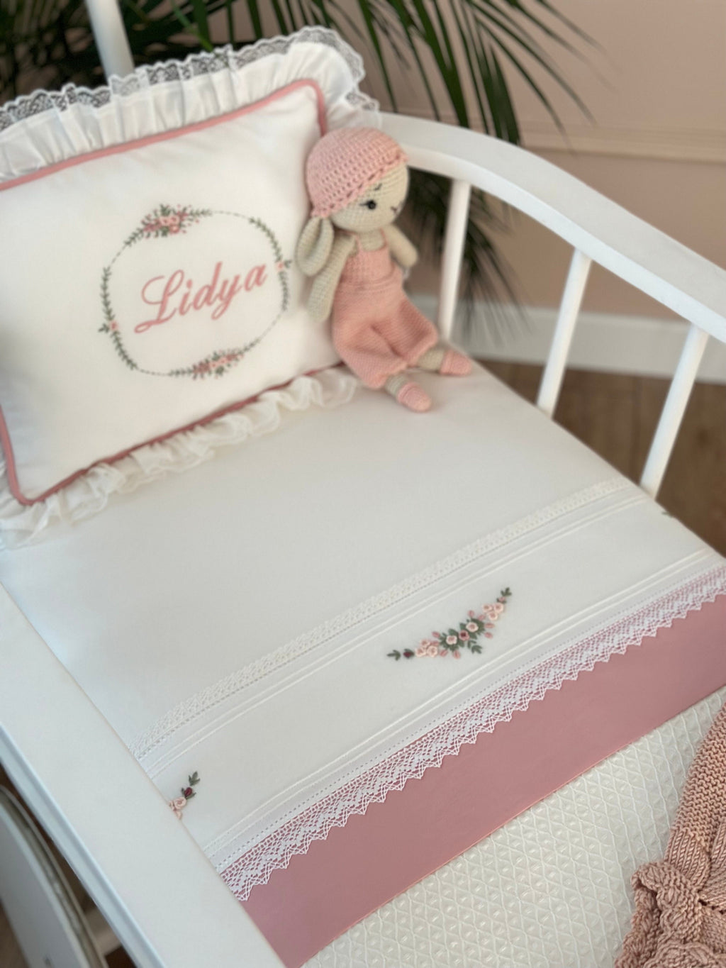 Dusty Rose Gül Kurusu Pike Takımı