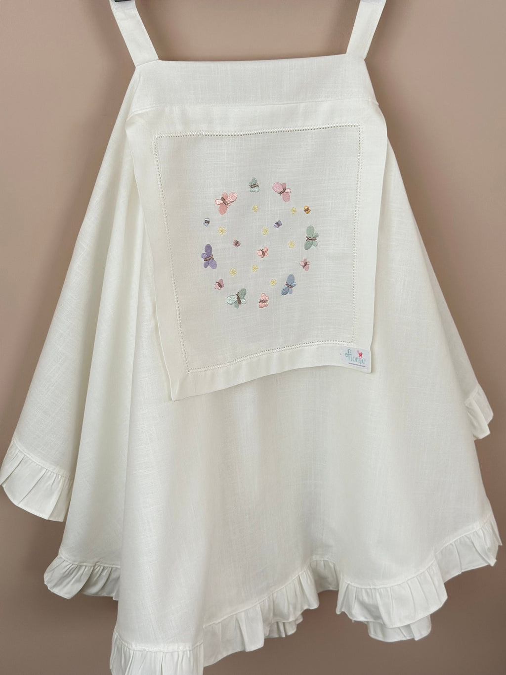 Butterfly Keten Puset Örtüsü