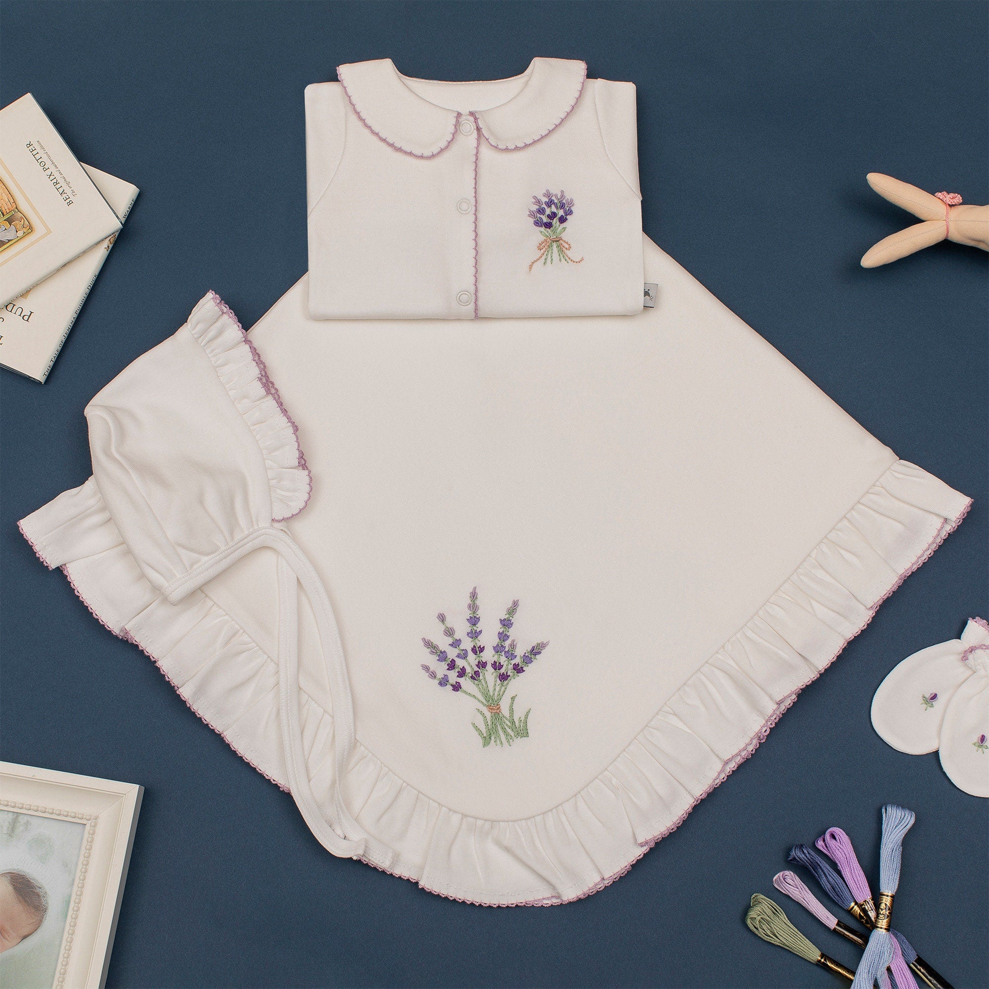 Lavantalı Organik Yenidoğan Seti