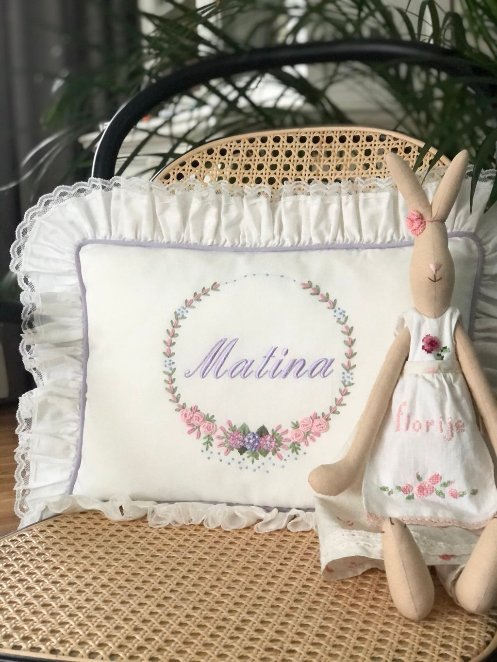 Ortanca Model Dekoratif Bebek Yastığı