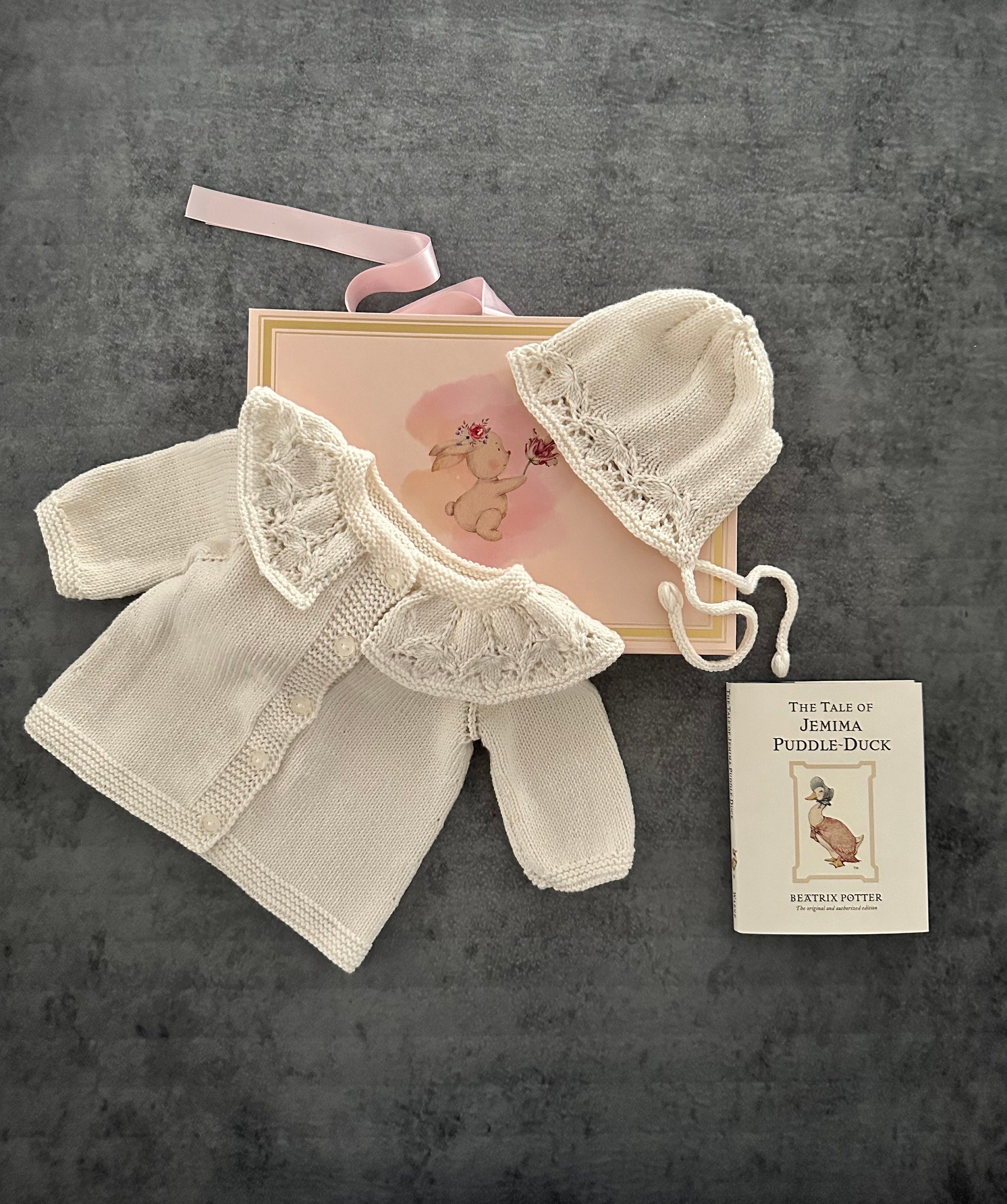 Erantis El Örgüsü Bebek Hırka Şapka Seti