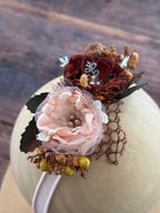 Sonbahar Temalı El Yapımı Saç Bandı