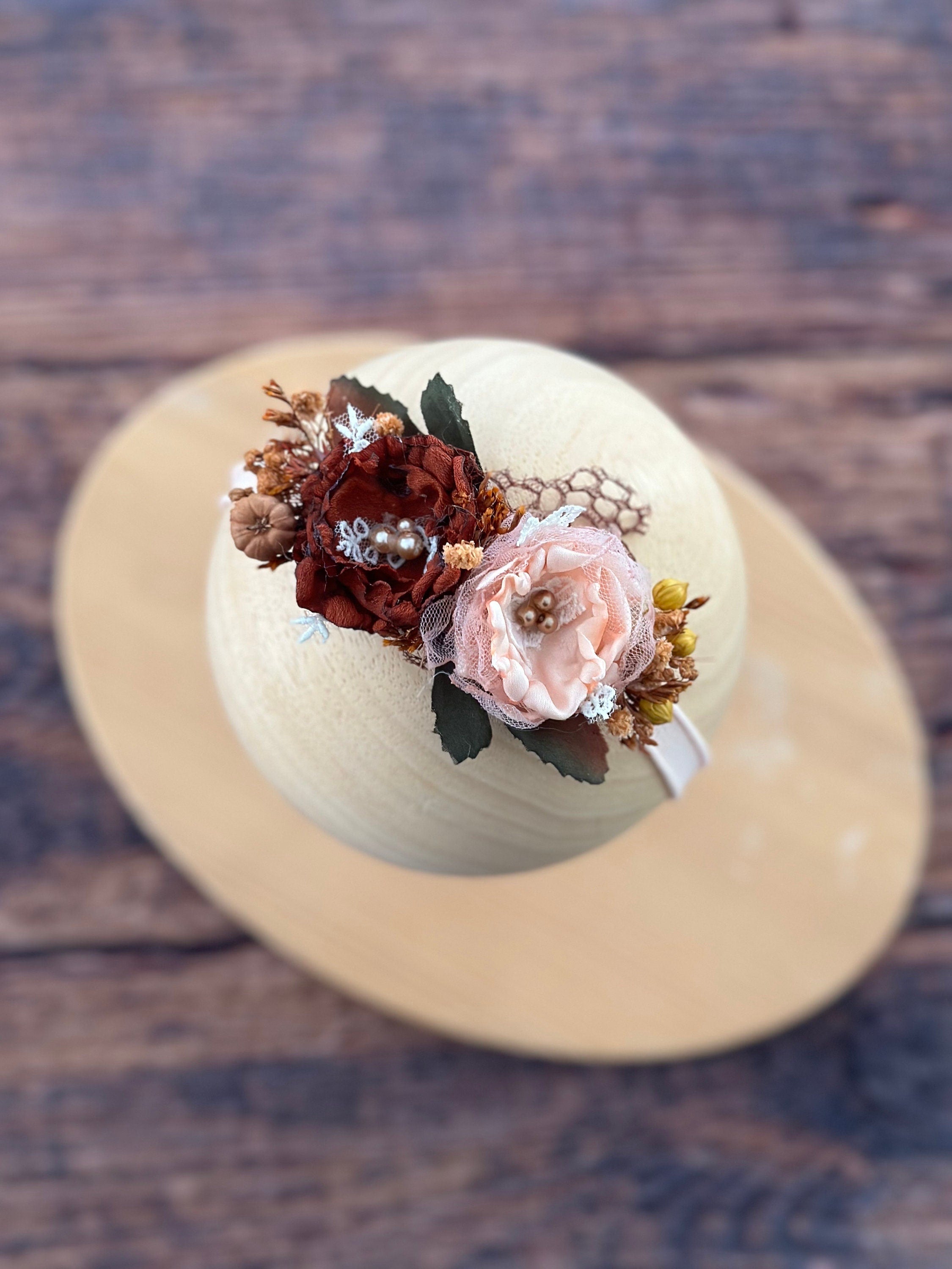 Sonbahar Temalı El Yapımı Saç Bandı