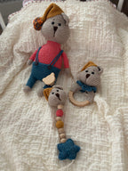 Amigurumi Ayıcık Model Bebek Seti – 3 Parça
