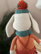Amigurumi Sevimli Tavşan Bebek Seti – 3 Parça