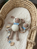 Amigurumi Kuzu Model Bebek Seti – 3 Parça