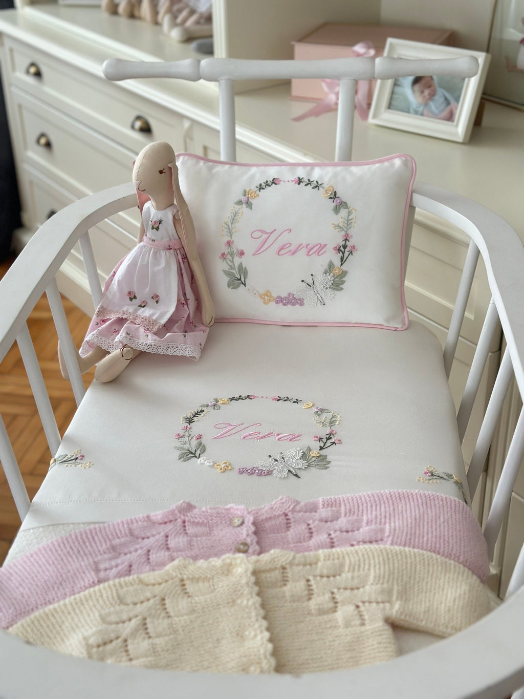 Kelebek Rüyası Bebek Pike Seti