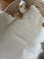 El Örgüsü Sarı Bebek Battaniyesi