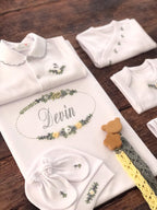 İstanbul Serisi Hastane Çıkışı Seti - Gri&Sarı