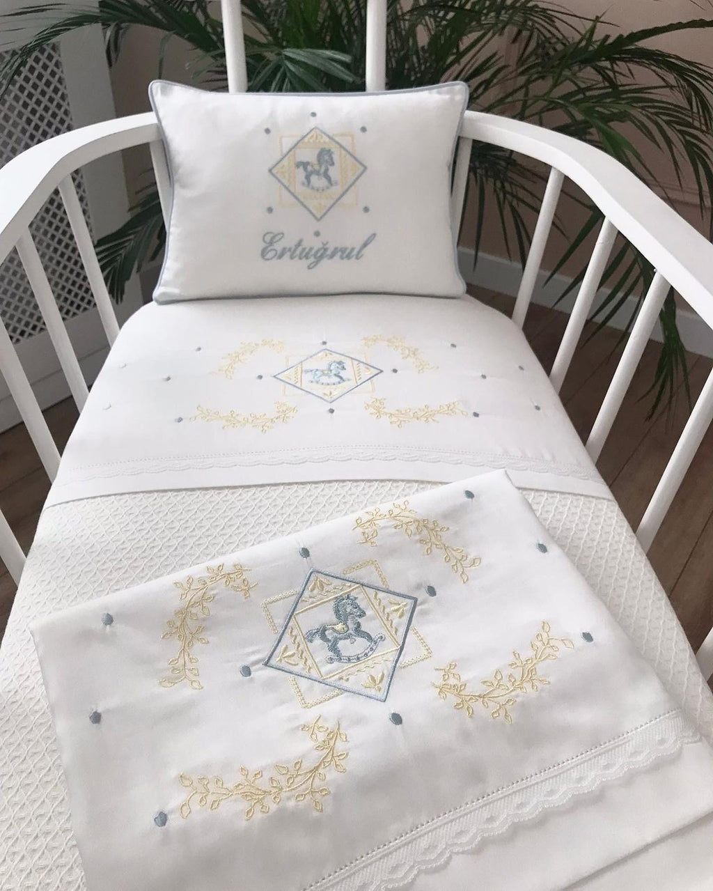 Carousel Noktalı  Bebek Pike Seti