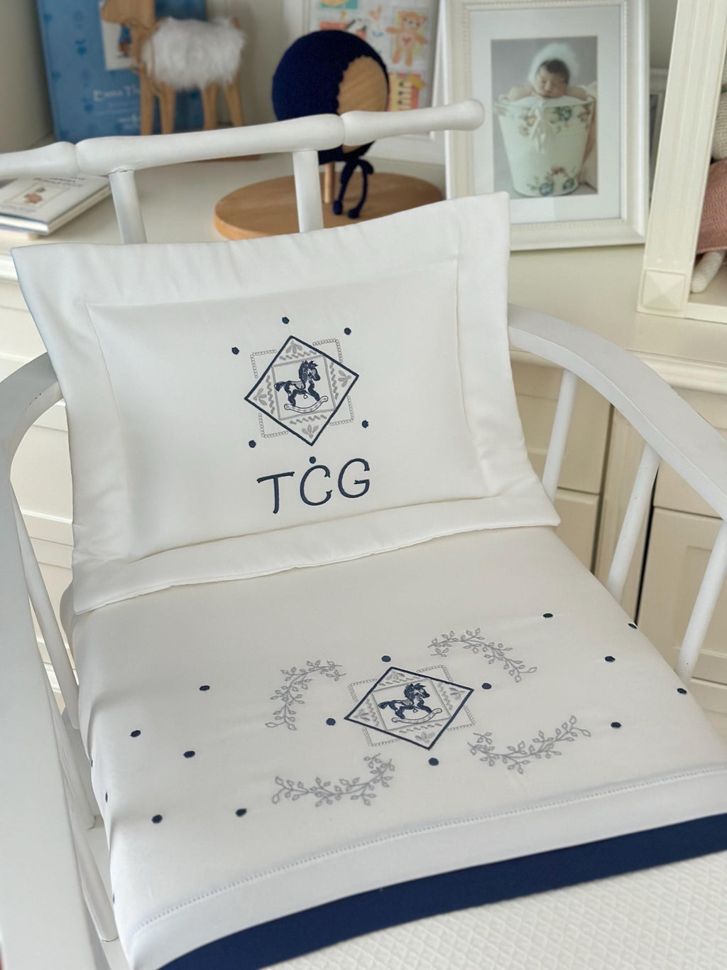 Carousel Noktalı  Bebek Pike Seti