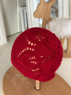 French Model Bebek Hırka & Şapka Takımı