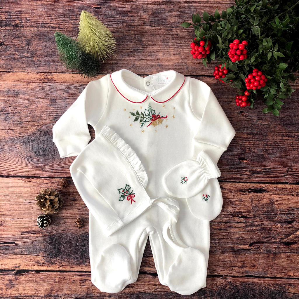 Holiday Bells 3 Parça Bebek Tulum Seti