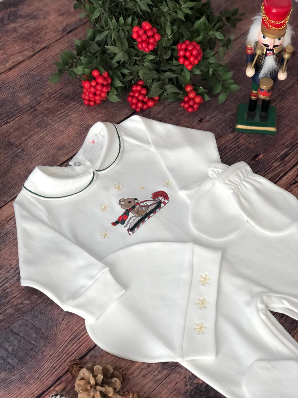 Holiday Mouse 3 Parça Bebek Tulum Seti